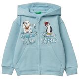 United Colors of Benetton Giacca C/CAPP M/L 3j73g5046 hırka, mavi, 3 yaş, çocuklar ve gençler