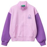 United Colors of Benetton Giacca M/L 3j68c505u örgü ceket, çok renkli, 130 cm