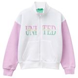 United Colors of Benetton Giacca M/L 3j68c505u örgü ceket, çok renkli, 150 cm