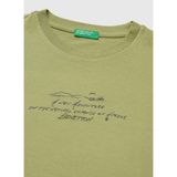 United Colors Of Benetton Haki Erkek Çocuk Baskılı T-Shirt 3I1XC10TQ