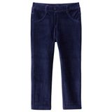United Colors of Benetton Kadife Jegging Kız Çocuk Tayt, Lacivert, 98