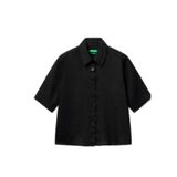 United Colors of Benetton Kadın Camicia 5bml5qb75 Bluz (1'li paket), bej, XS
