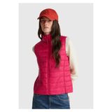 United Colors of Benetton Kadın Fuşya Polyester Dolgulu Fermuarlı Slim Fit Pufa Yelek