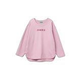 United Colors of Benetton Kadın Kapüşonlu Sweatshirt, mor, XS