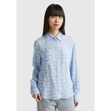 United Colors Of Benetton Kadın Yeşil Gömlek Model Kodu: 124P53UEDQ074 - XS