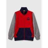 United Colors of Benetton Kırmızı - Gri Erkek Çocuk Baskılı Sweatshirt, 10-11 Yaş, 5003359975, Kırmızı - Gri, erkek-çocuk
