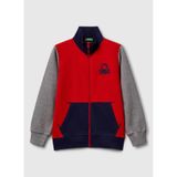United Colors of Benetton Kırmızı - Gri Erkek Çocuk Baskılı Sweatshirt, 6-7 Yaş, 5003359975, Kırmızı - Gri, erkek-çocuk