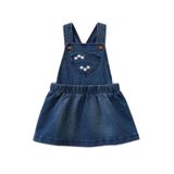 United Colors of Benetton Kız Bebek Etek 4BAYAT01M, Denim 901, 6-12 Ay