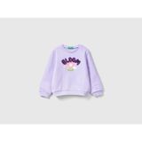 Unıted Colors Of Benetton Kız Bebek Sweatshirt 3J68G10E3 - 3 - 4 Yaş - Lila