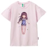 United Colors of Benetton Kız Çocuk Camicia Notte 3slb0c00r Gecelik, Pembe, XS