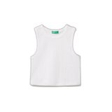 United Colors of Benetton Kız Çocuk Canotta 3s2uch025 Atlet, gri, 150