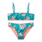 United Colors Of Benetton Kız Çocuk Desenli Fırfır Detaylı Ayarlanabilir Askılı Bikini Takımı