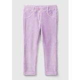 United Colors of Benetton Kız Çocuk Fitilli Kadife Tayt, 12-18-ay, 225A4DZBGE00L, Lila, kız-çocuk