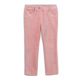 United Colors Of Benetton Kız Çocuk Fitilli Kadife Tayt,Toz Pembe 18-24 Ay
