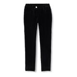 United Colors of Benetton Kız Çocuk Kadife Jegging Tayt, Siyah, 8-9 Yaş