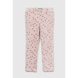 United Colors Of Benetton Kız Çocuk Kadife Tayt 1/6 Yaş E02N - Açık Pembe - 4 - 5 Yaş