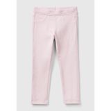 United Colors Of Benetton Kız Çocuk Logo Işlemeli Beli Lastikli Dar Kesim Pantolon E00X - 18 - 24 Ay - Açık Pembe