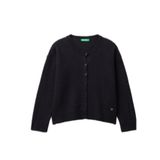 United Colors of Benetton Kız Çocuk Maglia Coreana M/L 126wc500x Hırka Kazak, mavi, 130