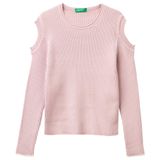 United Colors of Benetton Kız Çocuk Maglia G/C M/L 1t30q10a6 Kazak, pinguin gri, 170