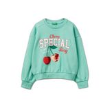 United Colors of Benetton Kız Çocuk Maglia G/C M/L 3j68c10se Kapüşonlu Sweatshirt