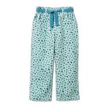 United Colors of Benetton Kız Çocuk Mint Yeşili Desenli Kadife Pantolon, 3-4 Yaş, 225A4JBTGF02P, Mint Yeşili, Kız çocuk