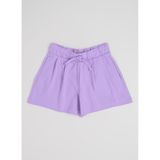 United Colors of Benetton Kız Çocuk Regular Fit İşlemeli Şort, 10-11 Yaş, 5003359978, Lila, Kız çocuk