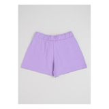 United Colors of Benetton Kız Çocuk Regular Fit İşlemeli Şort, 8-9 Yaş, 5003359978, Lila, Kız çocuk