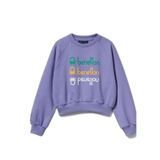 United Colors of Benetton Kız Çocuk Stranger Things Baskılı Sweatshirt, 13-14 Yaş, 226P33NVC10QY, Lila, kız-çocuk