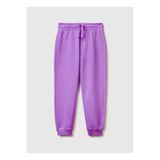 United Colors of Benetton Kız Çocuk Sweatpant 3J68CF02H, 7-8 Yaş, 5003359952, Mor, Kız çocuk