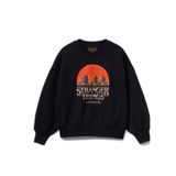 United Colors of Benetton Kız Çocuk%100 Pamuk Oversize Stranger Things Ön Baskılı Sweatshirt, 226P33NVC10QV