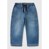 United Colors Of Benetton Mix Erkek Ek_beli Büzgü Ipli Yama Cepli Denim Havuç Pantolon Model Kodu: ( 4XA2GE012901) - Çok Renkli - 4 - 5 Yaş