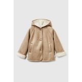 United Colors Of Benetton Mix Kadın / Kız Kk_içi Kürklü Önü Düğmeli Cepli Kapüşonlu Suni Deri Ceket Model Kodu: ( 2JLAGN044901) - 5 - 6 Yaş - Çok Renkli