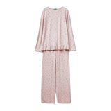United Colors of Benetton Pig(triko + pantolon) 38C83P04I pijama seti, çok renkli, L