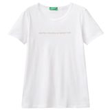 United Colors of Benetton Pullunder Beyaz Bianco 101 XL Kadın T-Shirt