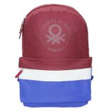 United Colors of Benetton Q-062 70098 Bordo Okul Sırt Çantası