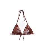 United Colors of Benetton Reggiseno Imbottito 3zgh5r063 kadın bikini, Kahverengi, S