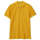 United Colors of Benetton Regular Fit Kısa Kollu Polo Sarı Erkek T-Shirt