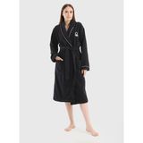 United Colors of Benetton Siyah Unisex Bornoz BE-0158-BK BENETTON BORNOZ