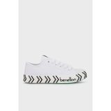 United Colors Of Benetton Sneaker Ayakkabı Bayan Ayakkabı Bn - Beyaz - Siyah