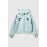 United Colors Of Benetton Su Yeşili Kadın / Kız Kj_payet Işlemeli Nervürlü Regular Fit Kapüşonlu Şardonlu Sweatshirt Model Kodu: 39M2C205ESU Yeşili - 6 - 7 Yaş