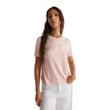 United Colors of Benetton Toz Pembe İpek Karışımlı Kazak, xl, 125A1ZRED10BK, Toz Pembe, Kadın