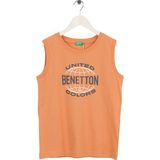 United Colors Of Benetton Turuncu Erkek Çocuk Baskılı T-Shirt 3I1XCH023