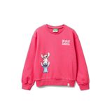 United Colors of Benetton Üniseks Çocuk Sweatshirt, mor, 120