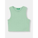 United Colors Of Benetton Yeşil Kız Çocuk T-Shirt 3S2UCH025