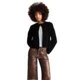 United Colors of Benetton Yün Hırka, m, 125A1K0ED502I, Siyah, Kadın