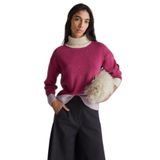 United Colors of Benetton Yün Kazak, xs, 125A16YCE204I, Koyu Pembe, Kadın