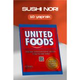 United Foods Sushi Nori / Suşi Yosunu - 10 Yaprak