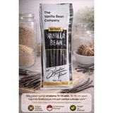 United Foods The Vanilla Bean Company Doğal Vanilya Çubuğu 50 G – Endonezya Menşeli (15–16 Cm) Premium Vanilya