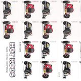 United States Postal Service Hot Rod Stamps Kitapçığı 20 x Forever U.S. Pulları Scott 4909