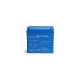 Unitedenerji Blue Battery 12 Volt 55 Ah Bakımsız Kuru Akü Ups Aküsü